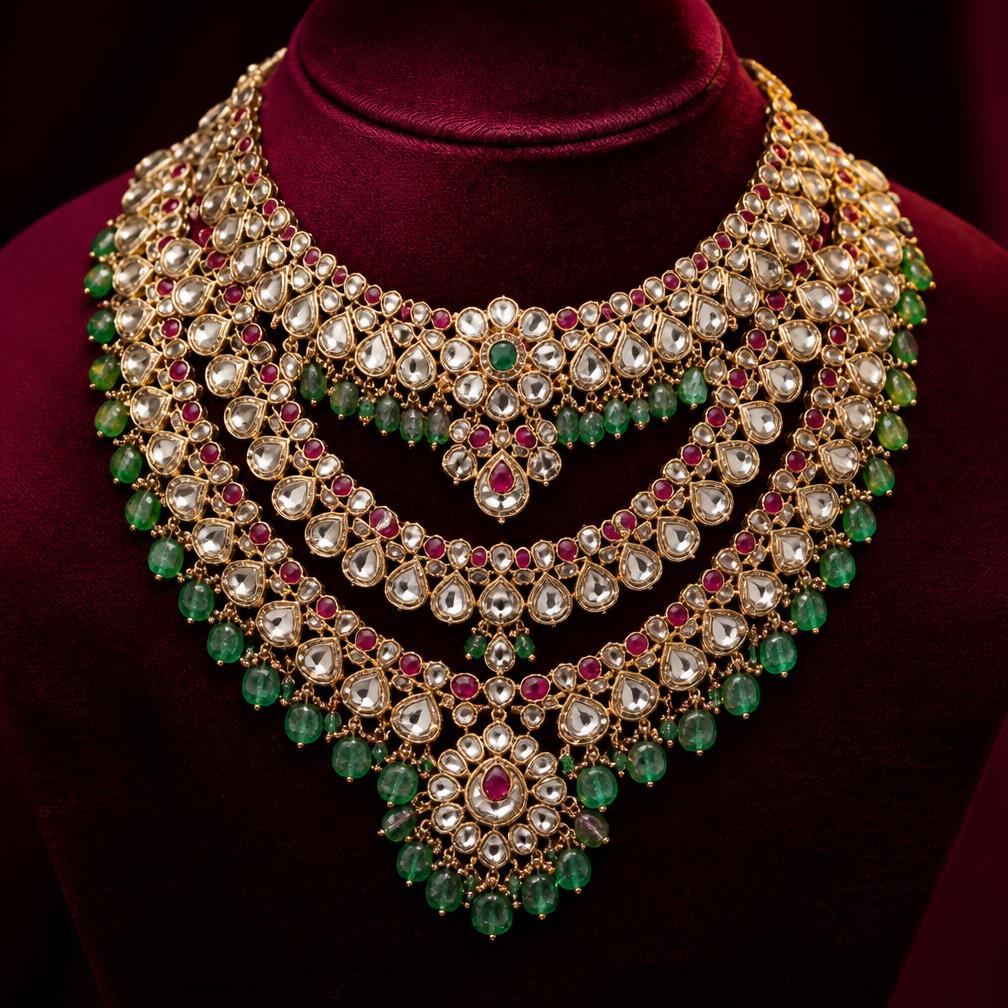 Jadau jewellery