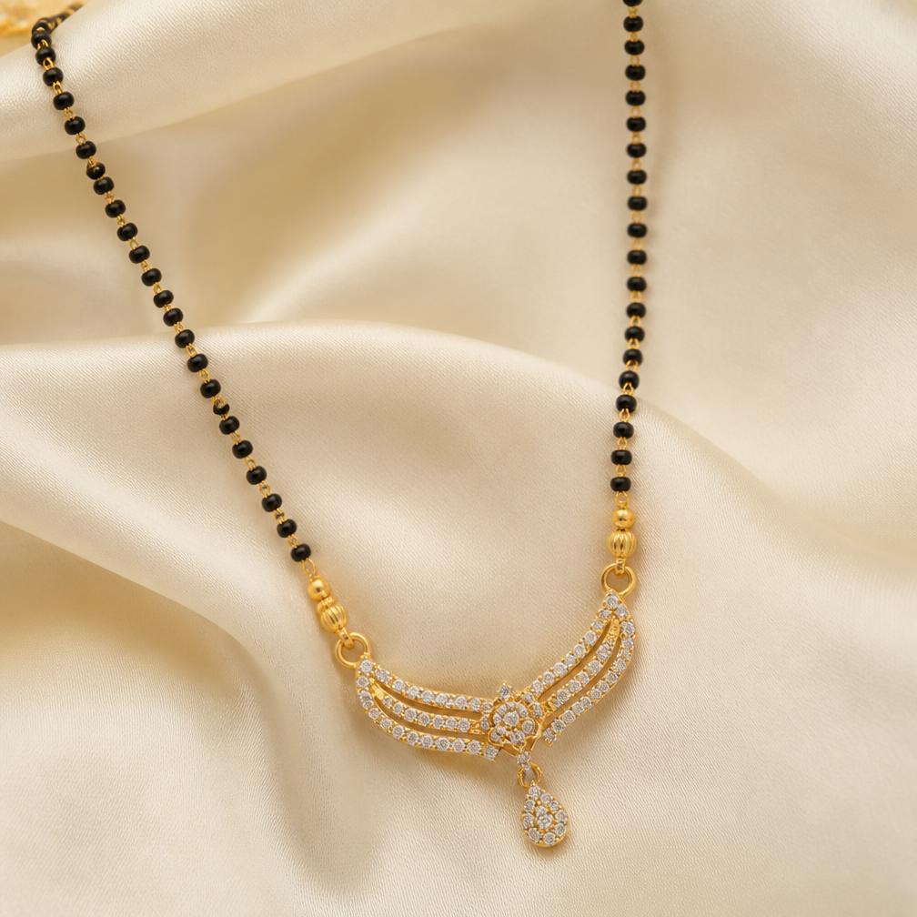 Diamond Solitaire Mangalsutra